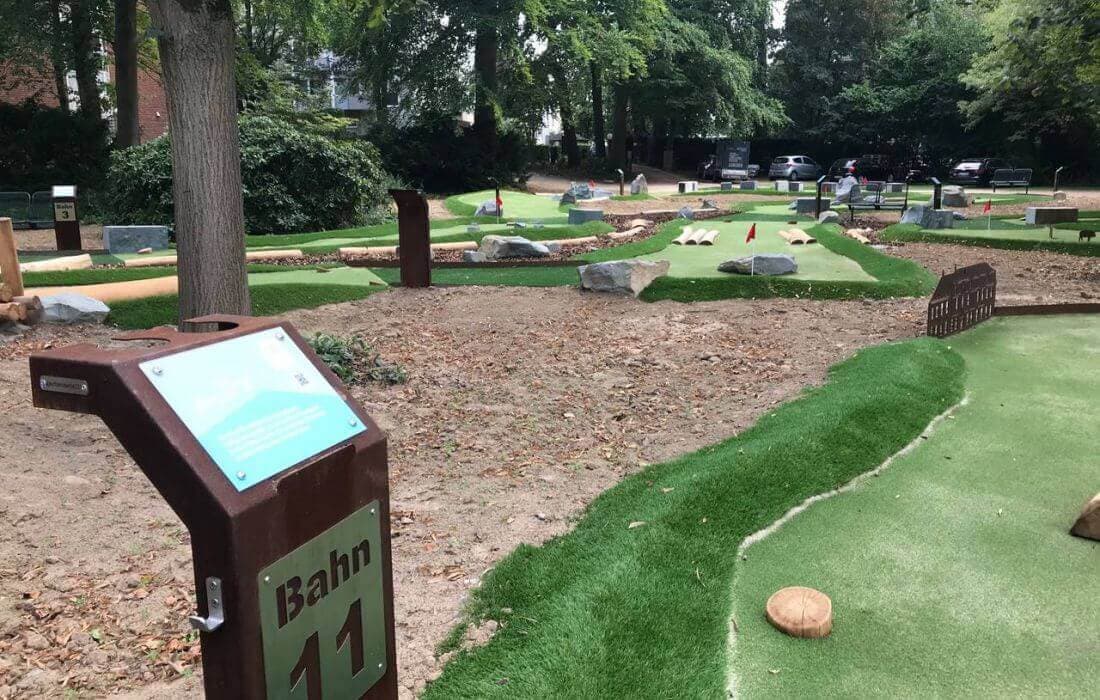 Partner-Bild Adventure Golf im Kurpark Bad Sassendorf